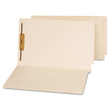 Universal® Reinforced End Tab File Folders With One Fastener, Straight Tab, Letter Size, Manila, 50-box freeshipping - TVN Wholesale 