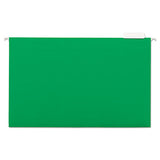 Universal® Deluxe Bright Color Hanging File Folders, Legal Size, 1-5-cut Tab, Bright Green, 25-box freeshipping - TVN Wholesale 