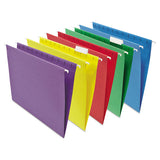Universal® Deluxe Bright Color Hanging File Folders, Legal Size, 1-5-cut Tab, Assorted, 25-box freeshipping - TVN Wholesale 