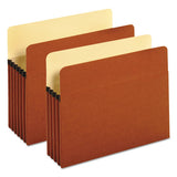 Universal® Redrope Expanding File Pockets, 3.5" Expansion, Legal Size, Redrope, 25-box freeshipping - TVN Wholesale 