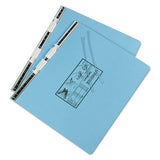 Universal® Pressboard Hanging Binder, 2 Posts, 6" Capacity, 9.5 X 11, Light Blue freeshipping - TVN Wholesale 