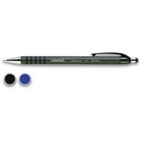 Universal™ Ballpoint Pen, Retractable, Medium 1 Mm, Black Ink, Black Barrel, Dozen freeshipping - TVN Wholesale 