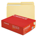 Universal® Double-ply Top Tab Manila File Folders, 1-2-cut Tabs, Letter Size, 100-box freeshipping - TVN Wholesale 