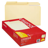 Universal® Double-ply Top Tab Manila File Folders, 1-3-cut Tabs, Legal Size, 100-box freeshipping - TVN Wholesale 