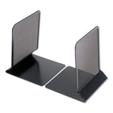 Universal® Metal Mesh Bookends, 5 3-8" X 6 3-4", Black freeshipping - TVN Wholesale 