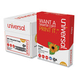 Universal® 30% Recycled Copy Paper, 92 Bright, 20 Lb, 8.5 X 11, White, 500 Sheets-ream, 5 Reams-carton freeshipping - TVN Wholesale 