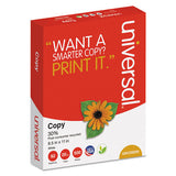 Universal® 30% Recycled Copy Paper, 92 Bright, 20 Lb, 8.5 X 11, White, 500 Sheets-ream, 10 Reams-carton freeshipping - TVN Wholesale 