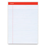 Universal® Perforated Ruled Writing Pads, Wide-legal Rule, Red Headband, 50 White 8.5 X 11.75 Sheets, Dozen freeshipping - TVN Wholesale 