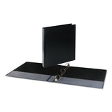 Universal® Deluxe Round Ring View Binder, 3 Rings, 1" Capacity, 11 X 8.5, Black freeshipping - TVN Wholesale 