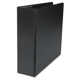 Universal® Deluxe Non-view D-ring Binder With Label Holder, 3 Rings, 5" Capacity, 11 X 8.5, Black freeshipping - TVN Wholesale 