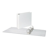 Universal® Slant-ring View Binder, 3 Rings, 3" Capacity, 11 X 8.5, White freeshipping - TVN Wholesale 