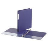 Universal® Deluxe Non-view D-ring Binder With Label Holder, 3 Rings, 1" Capacity, 11 X 8.5, Navy Blue freeshipping - TVN Wholesale 