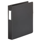 Universal® Deluxe Non-view D-ring Binder With Label Holder, 3 Rings, 1.5" Capacity, 11 X 8.5, Black freeshipping - TVN Wholesale 