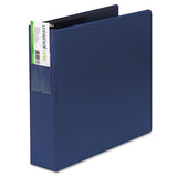 Universal® Deluxe Non-view D-ring Binder With Label Holder, 3 Rings, 2" Capacity, 11 X 8.5, Royal Blue freeshipping - TVN Wholesale 