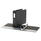 Universal® Deluxe Non-view D-ring Binder With Label Holder, 3 Rings, 3" Capacity, 11 X 8.5, Black freeshipping - TVN Wholesale 