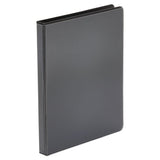 Universal® Economy Round Ring View Binder, 3 Rings, 0.5" Capacity, 11 X 8.5, Black freeshipping - TVN Wholesale 