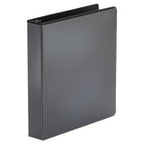 Universal® Economy Round Ring View Binder, 3 Rings, 1.5" Capacity, 11 X 8.5, Black freeshipping - TVN Wholesale 