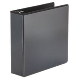 Universal® Economy Round Ring View Binder, 3 Rings, 3" Capacity, 11 X 8.5, Black freeshipping - TVN Wholesale 