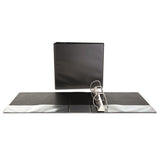 Universal® Slant-ring View Binder, 3 Rings, 4" Capacity, 11 X 8.5, Black freeshipping - TVN Wholesale 