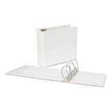 Universal® Slant-ring View Binder, 3 Rings, 5" Capacity, 11 X 8.5, White freeshipping - TVN Wholesale 