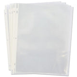 Universal® Standard Sheet Protector, Economy, 8 1-2 X 11, Clear, 200-box freeshipping - TVN Wholesale 