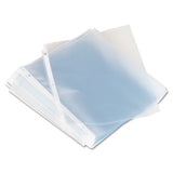 Top-load Poly Sheet Protectors, Heavy Gauge, Clear, 50-pack