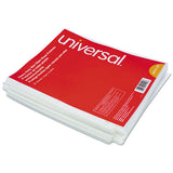 Universal® Top-load Poly Sheet Protectors, Heavy Gauge, Nonglare, Clear 50-pack freeshipping - TVN Wholesale 