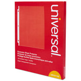 Universal® Top-load Poly Sheet Protectors, Economy, Letter, 100-box freeshipping - TVN Wholesale 