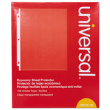 Universal® Top-load Poly Sheet Protectors, Economy, Letter, 100-box freeshipping - TVN Wholesale 