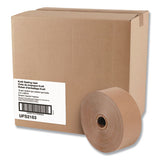 General Supply Gummed Kraft Sealing Tape, 3" Core, 2" X 600 Ft, Brown, 12-carton freeshipping - TVN Wholesale 