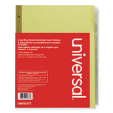 Universal® Deluxe Extended Insertable Tab Indexes, 8-tab, 11 X 8.5, Buff, 6 Sets freeshipping - TVN Wholesale 