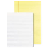 Glue Top Pads, Wide-legal Rule, 50 Canary-yellow 8.5 X 11 Sheets, Dozen