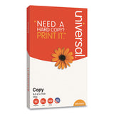 Universal® Copy Paper, 92 Bright, 20 Lb, 8.5 X 14, Legal Size, White, 500 Sheets-ream freeshipping - TVN Wholesale 