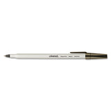 Universal™ Ballpoint Pen, Stick, Medium 1 Mm, Black Ink, Gray Barrel, Dozen freeshipping - TVN Wholesale 