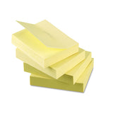 Universal® Recycled Self-stick Note Pads, 1 1-2 X 2, Yellow, 100-sheet, 12-pack freeshipping - TVN Wholesale 