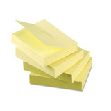 Universal® Recycled Self-stick Note Pads, 3 X 3, Yellow; 100-sheet, 18-pack freeshipping - TVN Wholesale 