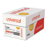 Universal® Copy Paper, 92 Bright, 3-hole, 20 Lb, 8.5 X 11, White, 500 Sheets-ream, 10 Reams-carton freeshipping - TVN Wholesale 