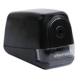 Universal® Electric Pencil Sharpener, Ac-powered, 3.13 X 5.75 X 4, Black freeshipping - TVN Wholesale 