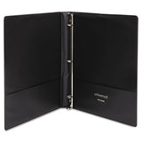 Universal® Economy Non-view Round Ring Binder, 3 Rings, 0.5" Capacity, 11 X 8.5, Burgundy freeshipping - TVN Wholesale 