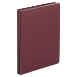 Universal® Economy Non-view Round Ring Binder, 3 Rings, 0.5" Capacity, 11 X 8.5, Burgundy freeshipping - TVN Wholesale 