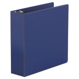 Universal® Economy Non-view Round Ring Binder, 3 Rings, 3" Capacity, 11 X 8.5, Royal Blue freeshipping - TVN Wholesale 