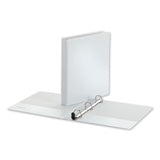 Universal® Deluxe Easy-to-open D-ring View Binder, 3 Rings, 1" Capacity, 11 X 8.5, White freeshipping - TVN Wholesale 