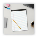 Universal® Premium Ruled Writing Pads With Heavy-duty Back, Wide-legal Rule, Black Headband, 50 White 8.5 X 11 Sheets, 12-pack freeshipping - TVN Wholesale 