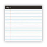 Universal® Premium Ruled Writing Pads With Heavy-duty Back, Wide-legal Rule, Black Headband, 50 White 8.5 X 11 Sheets, 12-pack freeshipping - TVN Wholesale 