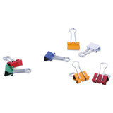 Universal® Binder Clips In Dispenser Tub, Mini, Assorted Colors, 60-pack freeshipping - TVN Wholesale 