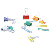 Universal® Combo Clip Pack, 380 Paper Clips, 280 Push Pins And 46 Binder Clips freeshipping - TVN Wholesale 