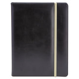 Universal® Padfolio, 8 1-2 X 11, Vinyl, Black freeshipping - TVN Wholesale 