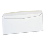 Universal® Business Envelope, #10, Single Window, Commercial Flap, Gummed Closure, 4.13 X 9.5, White, 500-box freeshipping - TVN Wholesale 