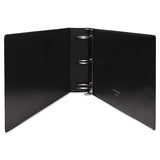 Universal® Ledger-size Round Ring Binder With Label Holder, 3 Rings, 3" Capacity, 11 X 17, Black freeshipping - TVN Wholesale 