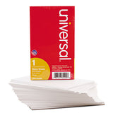 Universal® Loose White Memo Sheets, 3 X 5, Unruled, Plain White, 500-pack freeshipping - TVN Wholesale 